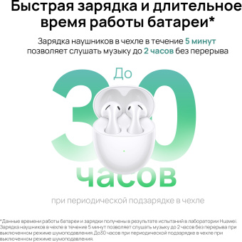 Наушники вкладыши Huawei FreeBuds 5 Honey-T10 серебристый беспроводные bluetooth в ушной раковине (55036454) - купить недорого с доставкой в интернет-магазине