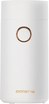 Кофемолка Polaris PCG 2014 200Вт сист.помол.:ротац.нож вместим.:50гр белый - купить недорого с доставкой в интернет-магазине