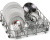 Посудомоечная машина Weissgauff DW 6015 серебристый (полноразмерная) - купить недорого с доставкой в интернет-магазине