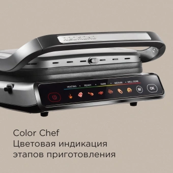 Электрогриль Редмонд SteakMaster GM300 2100Вт серый - купить недорого с доставкой в интернет-магазине