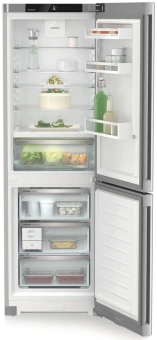 Холодильник Liebherr CBNsdc 522i-22 2-хкамерн. серебристый - цена, купить или заказать с доставкой в интернет-магазине Холодильник Liebherr CBNsdc 522i-22 2-хкамерн. серебристый - купить недорого с доставкой в интернет-магазине