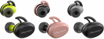 Гарнитура вкладыши Pioneer SE-E8TW-P розовый/черный беспроводные bluetooth в ушной раковине - купить недорого с доставкой в интернет-магазине