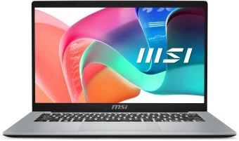 Ноутбук MSI Modern 14 F1MG-816XRU Core 5 120U 16Gb SSD512Gb Intel Graphics 14" IPS FHD (1920x1080) FreeDOS silver WiFi BT Cam (9S7-14S113-816) - купить недорого с доставкой в интернет-магазине