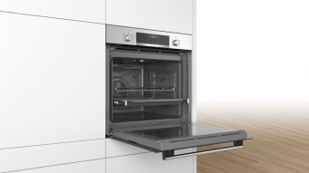Духовой шкаф Электрический Bosch HBG517ES0R нержавеющая сталь/черный - купить недорого с доставкой в интернет-магазине