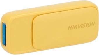 Флеш Диск Hikvision 128GB M210S HS-USB-M210S 128G U3 YELLOW USB3.0 желтый - купить недорого с доставкой в интернет-магазине