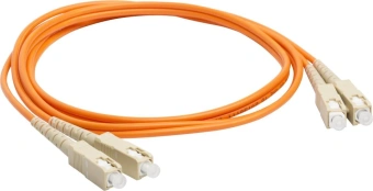 Патч-корд Lanmaster LAN-2SC-2SC/OM3-2.0 2x50/125 OM3 SC дуплекс-SC дуплекс 2м LSZH оранжевый - купить недорого с доставкой в интернет-магазине