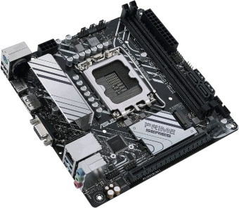Материнская плата Asus PRIME H610I-PLUS D4-CSM Soc-1700 Intel H610 2xDDR4 mini-ITX AC`97 8ch(7.1) GbLAN+VGA+HDMI+DP - купить недорого с доставкой в интернет-магазине