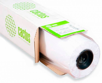 Бумага Cactus CS-PC90-152445 A0+ 1524мм-45м/90г/м2/белый CIE169% матовое универсальная (с покрытием) втулка:50.8мм (2") (упак.:1рул) - купить недорого с доставкой в интернет-магазине