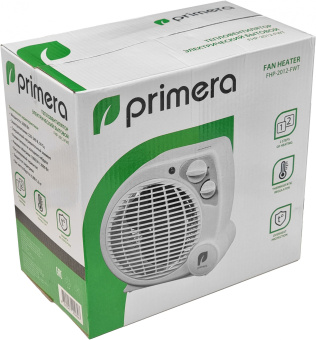 Тепловентилятор Primera FHP-2012-FWT 2000Вт белый - купить недорого с доставкой в интернет-магазине