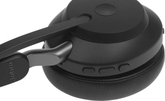 Наушники с микрофоном Jabra Evolve2 65 черный накладные BT оголовье (26599-899-999) - цена, купить или заказать с доставкой в интернет-магазине Наушники с микрофоном Jabra Evolve2 65 черный накладные BT оголовье (26599-899-999) - купить недорого с доставкой в интернет-магазине