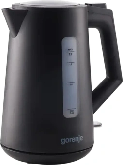 Чайник электрический Gorenje K17OPB 1.7л. 2200Вт черный корпус: пластик - купить недорого с доставкой в интернет-магазине