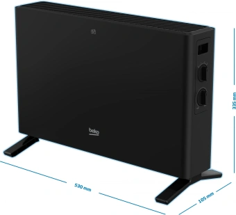 Конвектор Beko Winter Range RHC 5218 B 1800Вт черный - купить недорого с доставкой в интернет-магазине