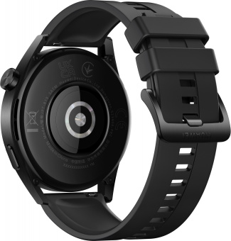 Смарт-часы Huawei Watch GT 3 JPT-B29 46мм 1.43" AMOLED корп.черный рем.черный разм.брасл.:140-210мм (55028464) - купить недорого с доставкой в интернет-магазине