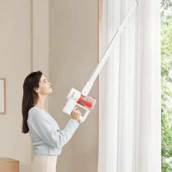 Пылесос ручной Xiaomi G20 Lite EU 215Вт белый/оранжевый - купить недорого с доставкой в интернет-магазине