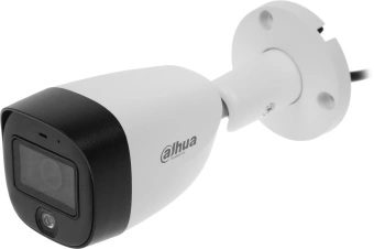 Камера видеонаблюдения аналоговая Dahua DH-HAC-HFW1500CMP-IL-A-0280B-S2 2.8-2.8мм HD-CVI HD-TVI цв. корп.:белый (DH-HAC-HFW1500CMP-IL-A-0280B) - купить недорого с доставкой в интернет-магазине