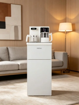 Кулер Hotfrost V1270TEA напольный электронный белый - купить недорого с доставкой в интернет-магазине