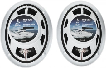 Колонки автомобильные ACV Marine MR692 90Вт 91дБ 4Ом 15x23см (6x9дюйм) (ком.:2кол.) коаксиальные двухполосные - купить недорого с доставкой в интернет-магазине