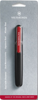 Точилка для пероч.ножей Victorinox Dual-Knife (4.3323) 140мм черный/красный блистер - купить недорого с доставкой в интернет-магазине