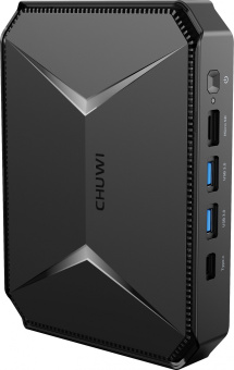 ПК Мини Chuwi HeroBox N100 (0.8) 8Gb SSD256Gb UHDG CR Windows 11 Professional GbitEth WiFi BT черный - купить недорого с доставкой в интернет-магазине