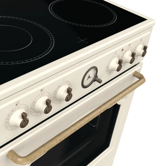 Плита Электрическая Gorenje GECS6B70CLI бежевый стеклокерамика (без крышки) - купить недорого с доставкой в интернет-магазине