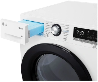 Сушильная машина LG DC90V3V6W.ABWPCOM кл.энер.:A++ макс.загр.:9кг белый - купить недорого с доставкой в интернет-магазине