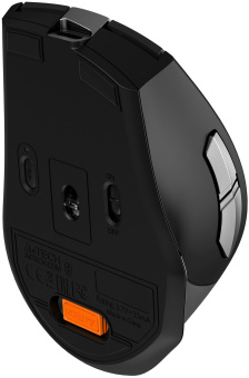 Мышь A4Tech Fstyler FB35CS серый/черный оптическая (2000dpi) silent беспроводная BT/Radio USB (5but) - купить недорого с доставкой в интернет-магазине