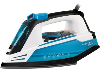 Утюг Coolfort CF-3400 2600Вт синий/белый - купить недорого с доставкой в интернет-магазине