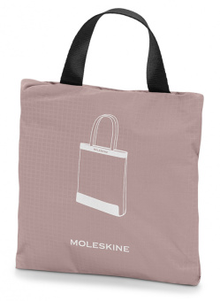 Сумка Moleskine JOURNEY PACKABLE TOTE (ET9JPTOD19) 6.5x40 0.109кг. полиамид розовый - купить недорого с доставкой в интернет-магазине