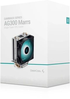 Устройство охлаждения(кулер) Deepcool AG300 Marrs одноцветная Soc-AM5/AM4/1200/1700/1851 4-pin 18-30.5dB Al+Cu 150W 350gr Ret (R-AG300-BKMNMN-G) - цена, купить или заказать с доставкой в интернет-магазине Устройство охлаждения(кулер) Deepcool AG300 Marrs одноцветная Soc-AM5/AM4/1200/1700/1851 4-pin 18-30.5dB Al+Cu 150W 350gr Ret (R-AG300-BKMNMN-G) - купить недорого с доставкой в интернет-магазине