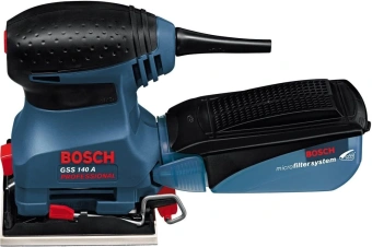 Вибро шлифовальная машина Bosch GSS 140 A 180Вт жестк.кейс (06012A8021) - купить недорого с доставкой в интернет-магазине