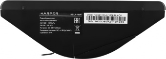 Радиобудильник Harper HCLK-1006 черный LED подсв:зеленая часы:цифровые AM/FM - купить недорого с доставкой в интернет-магазине
