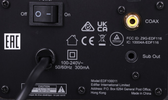 Колонки Edifier R1280DBs 2.0 черный 42Вт BT - купить недорого с доставкой в интернет-магазине