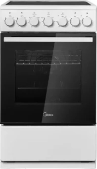 Плита Газовая Midea MFO-M4G20T0E(SL) серый (стеклянная крышка) - купить недорого с доставкой в интернет-магазине