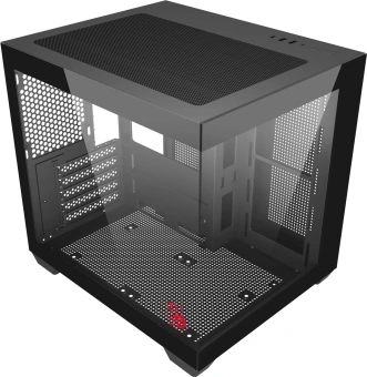 Корпус Bloody CC-121 черный без БП mATX 7x120mm 1xUSB2.0 1xUSB3.0 audio - купить недорого с доставкой в интернет-магазине