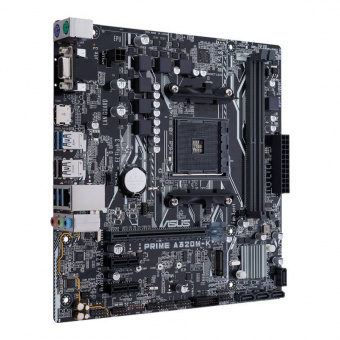 Материнская плата Asus PRIME A320M-K Soc-AM4 AMD A320 2xDDR4 mATX AC`97 8ch(7.1) GbLAN RAID+VGA+HDMI - купить недорого с доставкой в интернет-магазине