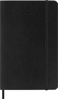 Еженедельник Moleskine CLASSIC SOFT WKNT Pocket 90x140мм 144стр. мягкая обложка черный - купить недорого с доставкой в интернет-магазине