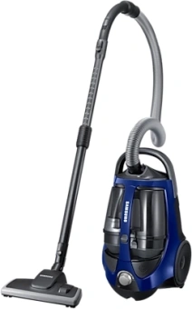 Пылесос Samsung VCC8836V36/XEV 2200Вт синий/черный - купить недорого с доставкой в интернет-магазине