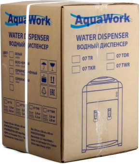 Кулер Aqua Work 0.7-TDR настольный электронный белый/черный - купить недорого с доставкой в интернет-магазине