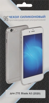 Чехол (клип-кейс) DF для ZTE Blade A3 (2020) zCase-21 прозрачный - купить недорого с доставкой в интернет-магазине