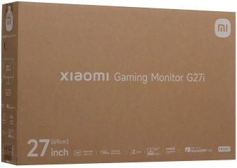Монитор Xiaomi 27" G27i 2026 черный IPS LED 16:9 HDMI матовая 1000:1 400cd 178гр/178гр 1920x1080 200Hz FreeSync Premium DP FHD 3.9кг - купить недорого с доставкой в интернет-магазине