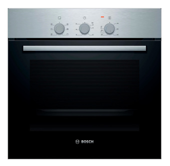 Духовой шкаф Электрический Bosch HBF011BR0Q нержавеющая сталь - купить недорого с доставкой в интернет-магазине