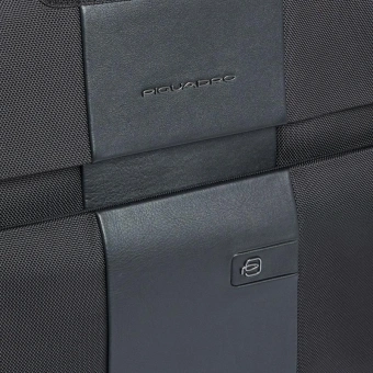 Сумка портплед Piquadro Brief2 PA7047BR2/N черная нейлон/натур.кожа - купить недорого с доставкой в интернет-магазине