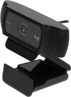 Камера Web Logitech HD Pro C920 черный 2Mpix (1920x1080) USB2.0 с микрофоном (960-000998) - купить недорого с доставкой в интернет-магазине