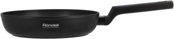 Сковорода Rondell Basaltica RDA-1840 круглая 24см покрытие: TriTitanPRO ручка несъемная (без крышки) черный - купить недорого с доставкой в интернет-магазине