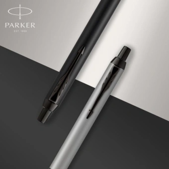 Ручка шариков. Parker IM Achromatic K317 (CW2127618) Matt Black M син. черн. подар.кор. - купить недорого с доставкой в интернет-магазине