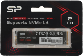 Накопитель SSD Silicon Power PCIe 4.0 x4 2TB SP02KGBP44UD9005 M-Series UD90 M.2 2280 - купить недорого с доставкой в интернет-магазине
