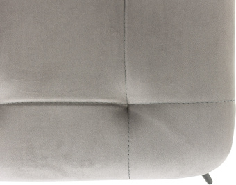 Стул для дома Бюрократ CH-K1_4 комплект 4шт св.серый Holland 09 металл черный на ножках (CH-K1_1/HL09_4) - купить недорого с доставкой в интернет-магазине