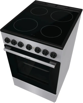 Плита Электрическая Gorenje GEC5B60SG серый стеклокерамика (без крышки) - купить недорого с доставкой в интернет-магазине