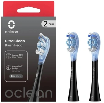 Насадка для зубных щеток Oclean UC02 (упак.:2шт) черный - купить недорого с доставкой в интернет-магазине