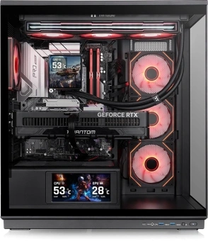 Корпус Thermaltake Stage 450 TG черный без БП ATX 2xUSB3.0 audio bott PSU - купить недорого с доставкой в интернет-магазине